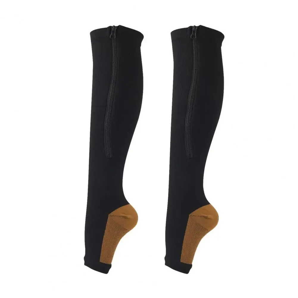 1 Pair zipper Compression Stockings (U CARE)