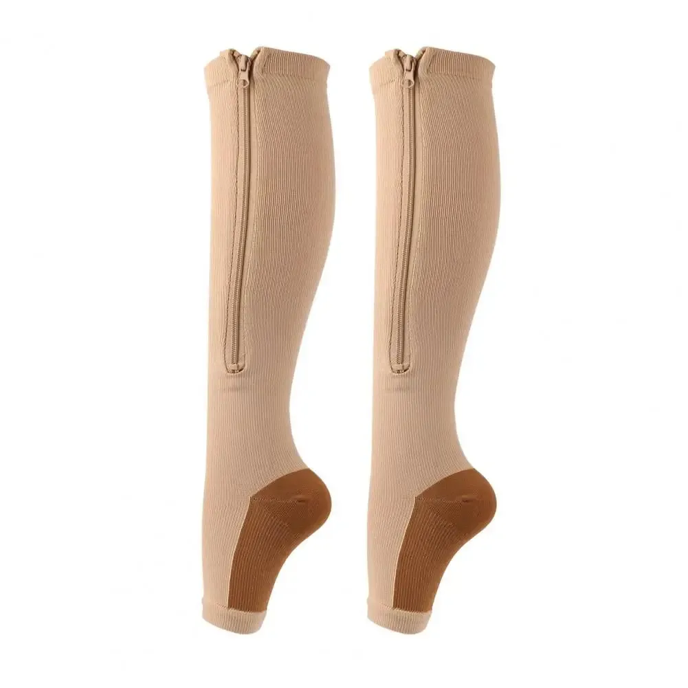 1 Pair zipper Compression Stockings (U CARE)