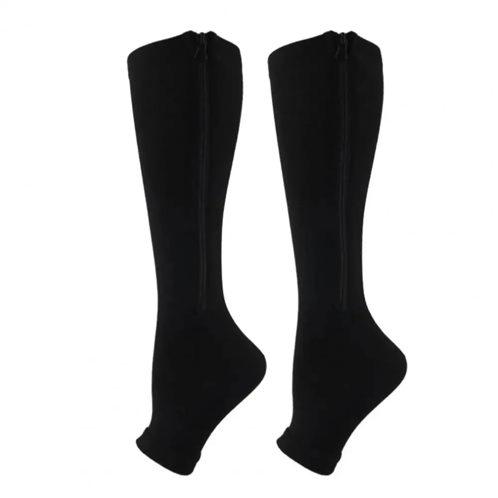 1 Pair zipper Compression Stockings (U CARE)