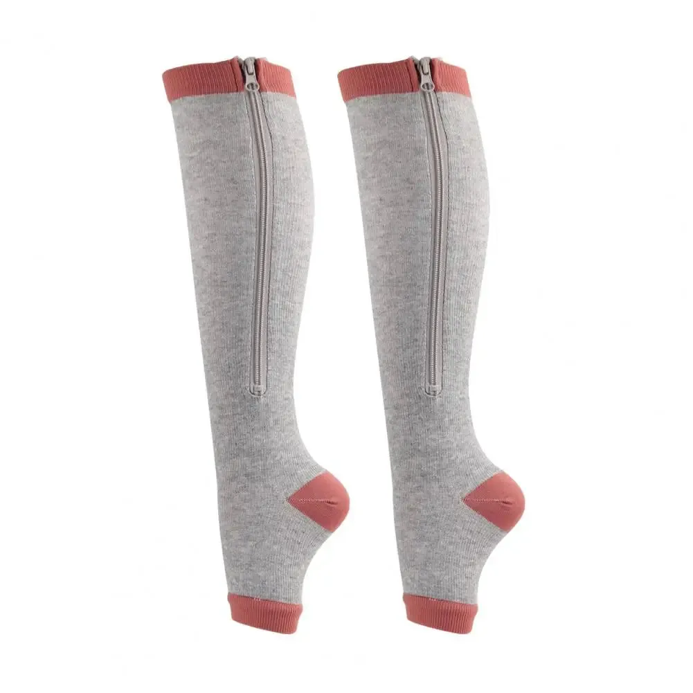 1 Pair zipper Compression Stockings (U CARE)