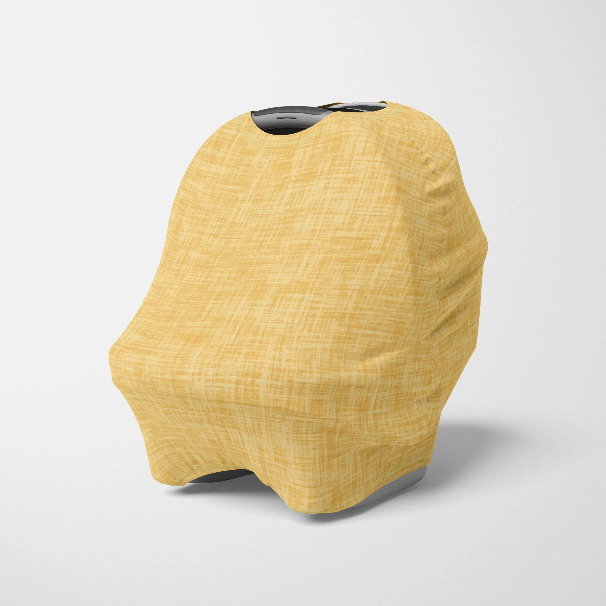 5 in 1 Multi-Use Nursing Mama Cover - Mellow Yellow Linen