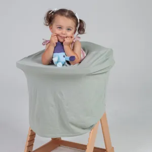5 in 1 Multi-Use Nursing Mama Cover - Sage Green