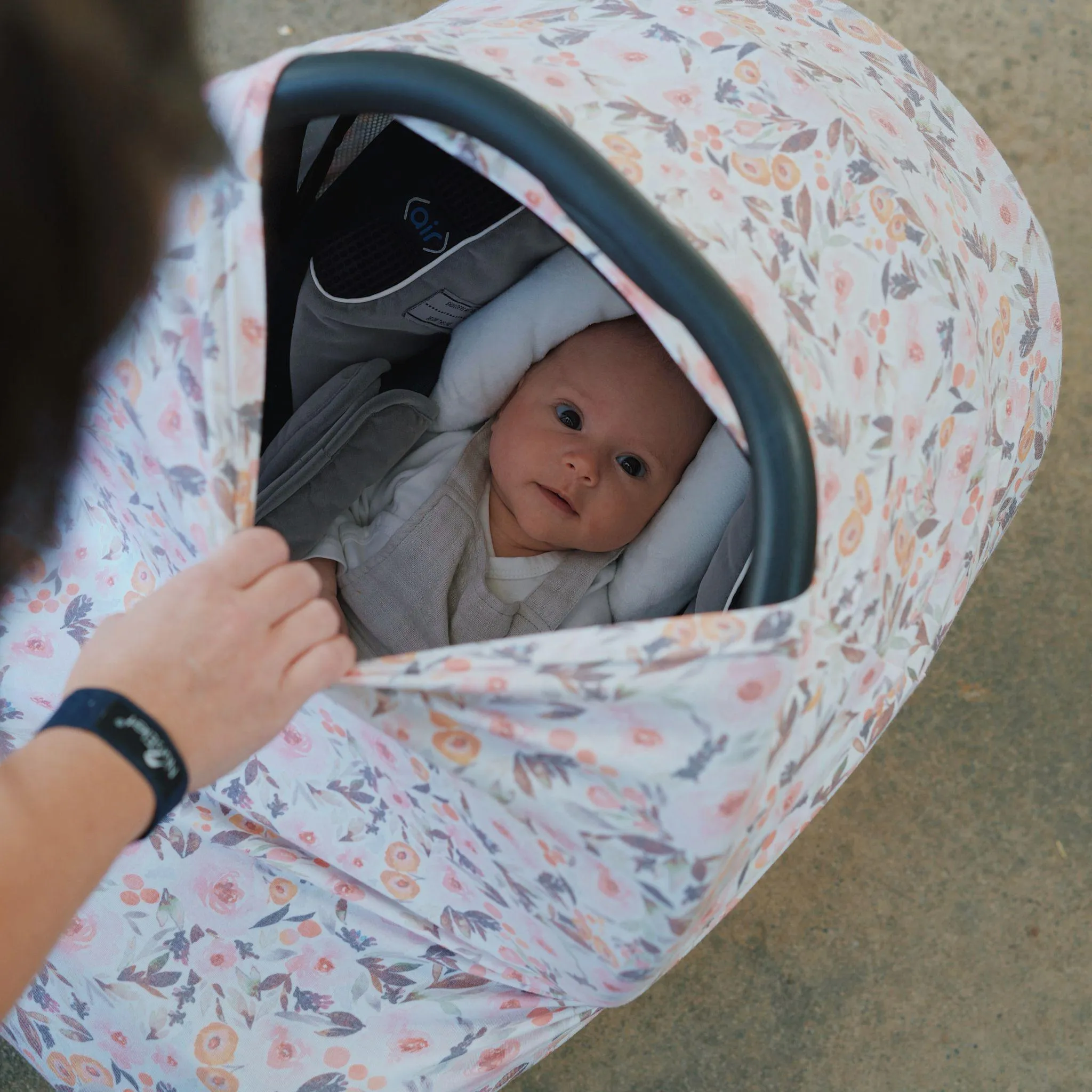 5 in 1 Multi-Use Nursing Mama Cover - Vintage Bloom