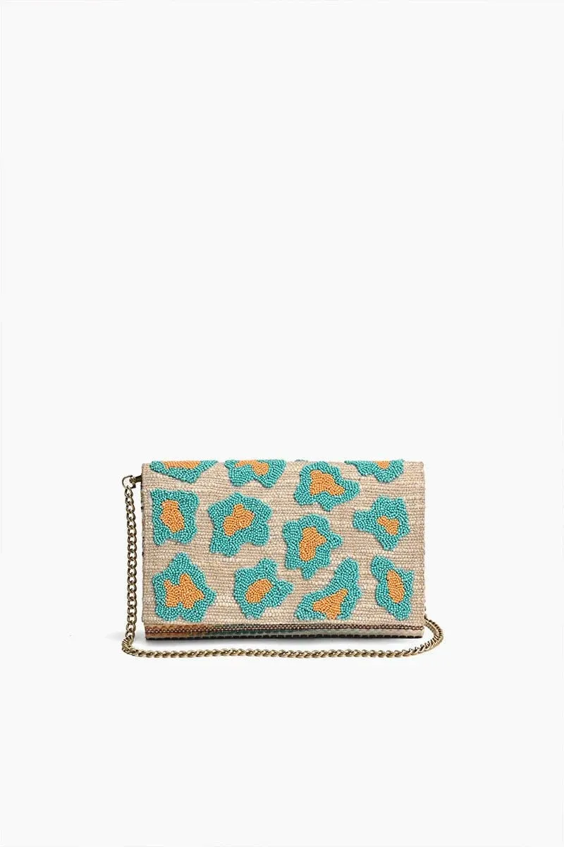 AB23-728 Wild Leopard Clutch