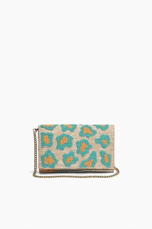 AB23-728 Wild Leopard Clutch