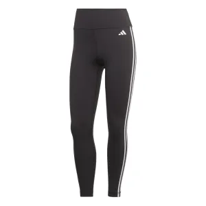 Adidas Train Essentials 3-Stripes High-Waisted Women's 7/8 Leggings BLACK