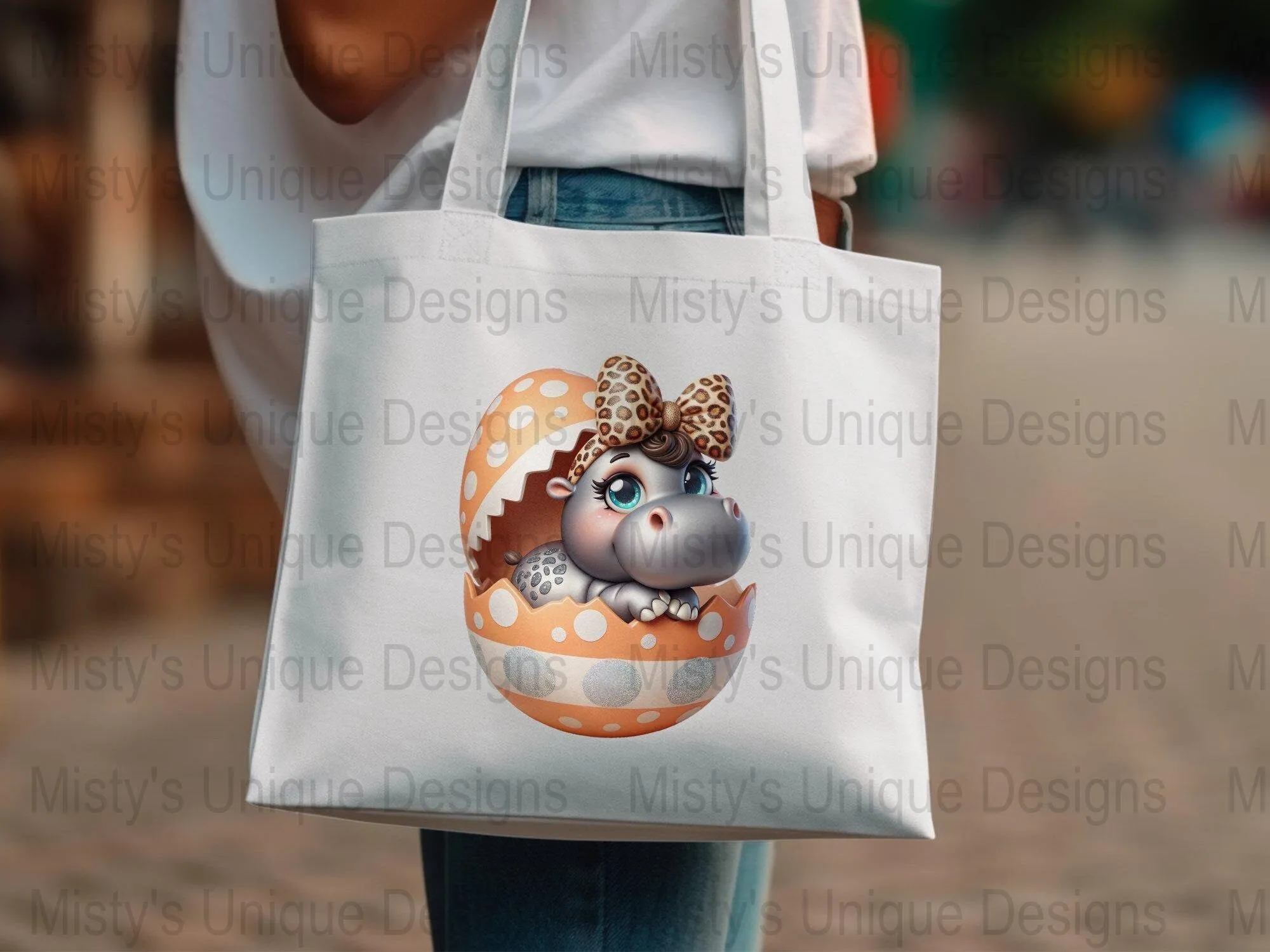 Adorable Baby Hippo Clipart, Cute Animal in Egg, Digital PNG, Nursery Decor, Kids Birthday Party, Scrapbooking Download, Girly Graphics