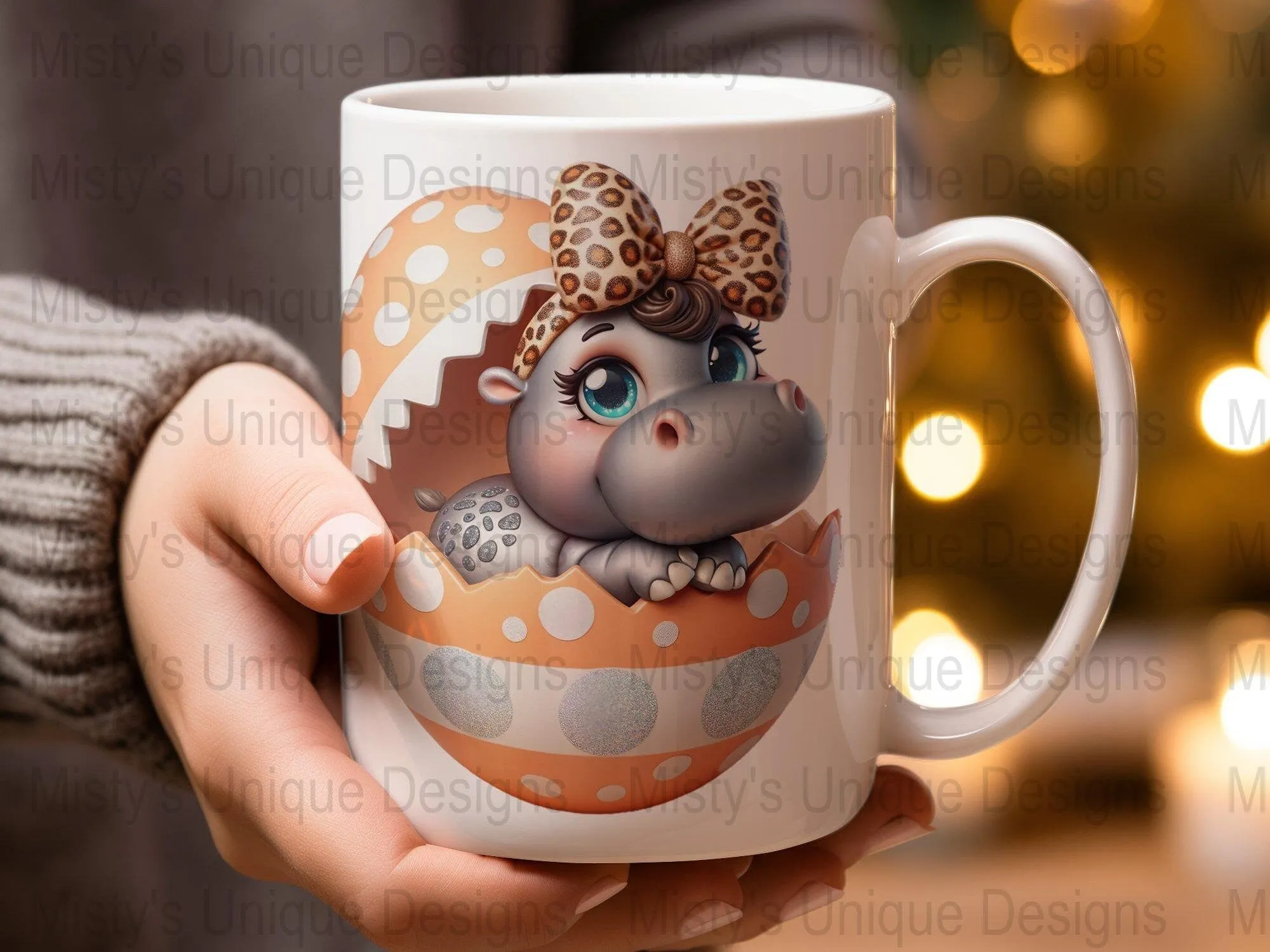 Adorable Baby Hippo Clipart, Cute Animal in Egg, Digital PNG, Nursery Decor, Kids Birthday Party, Scrapbooking Download, Girly Graphics