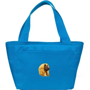 Afghan Hound Embroidered Insulated Lunch Tote