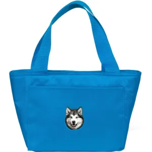 Alaskan Malamute Embroidered Insulated Lunch Tote