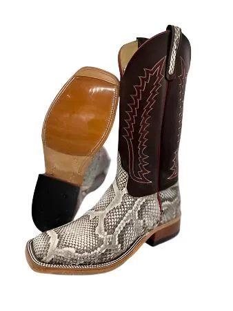 Anderson Bean Exclusive Burmese Python Men's Boot