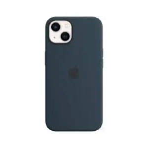 Apple - Back Cover For Mobile Phone - With Magsafe - Silicone - Abyss Blue - For Iphone 13