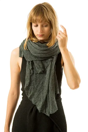 Big Soy Air Scarf - Smoked Blue Grey