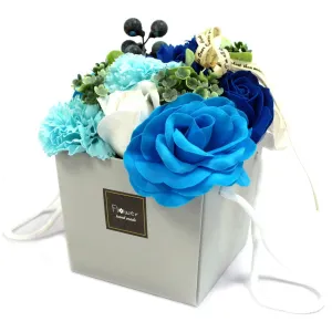 Blue Soap Flower Bouquet