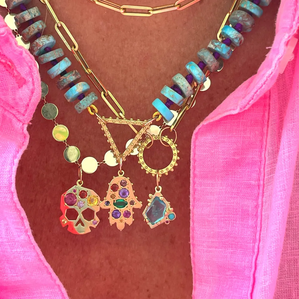 BOHEME SMALL CLICKER CHARM HOLDER