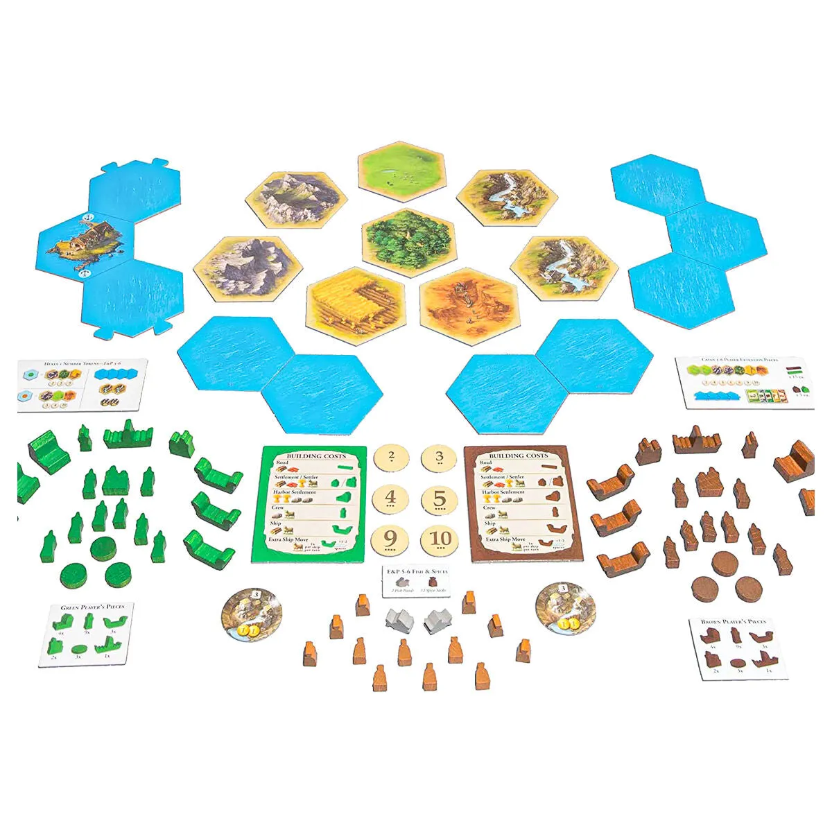 Catan: Explorers & Pirates 5-6 Player Extension Game