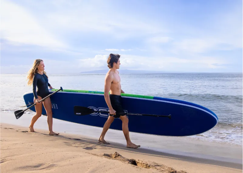 CBC 15’ Tandem Inflatable Paddle Board SUP Blue