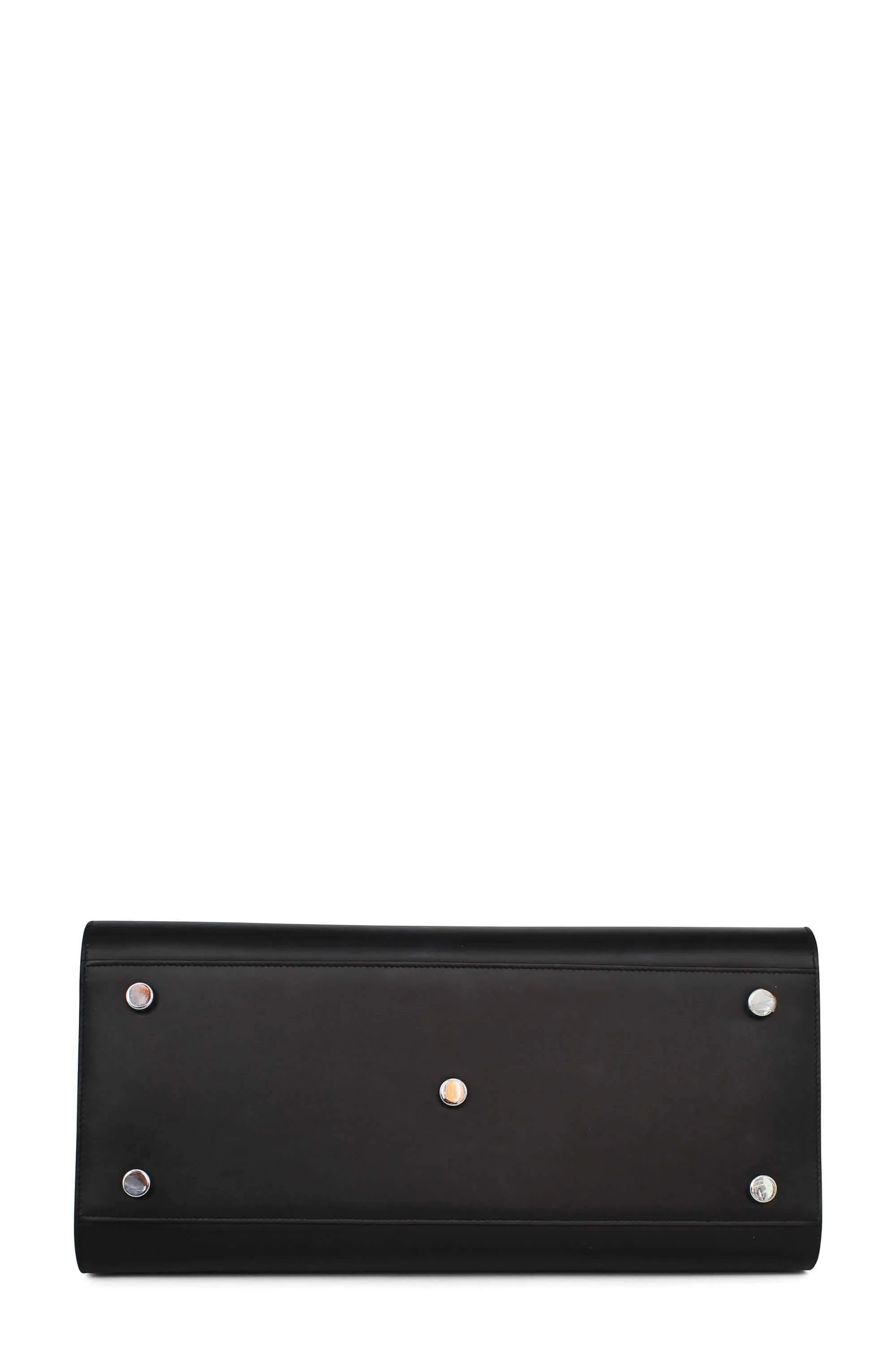 Classic Small Sac De Jour Python-trimmed Black