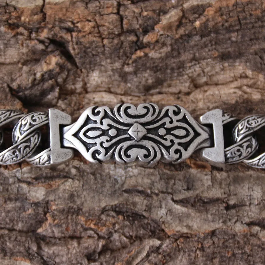 Crusader's Bracelet - The Crusader - Brushed - B111 CLEARANCE