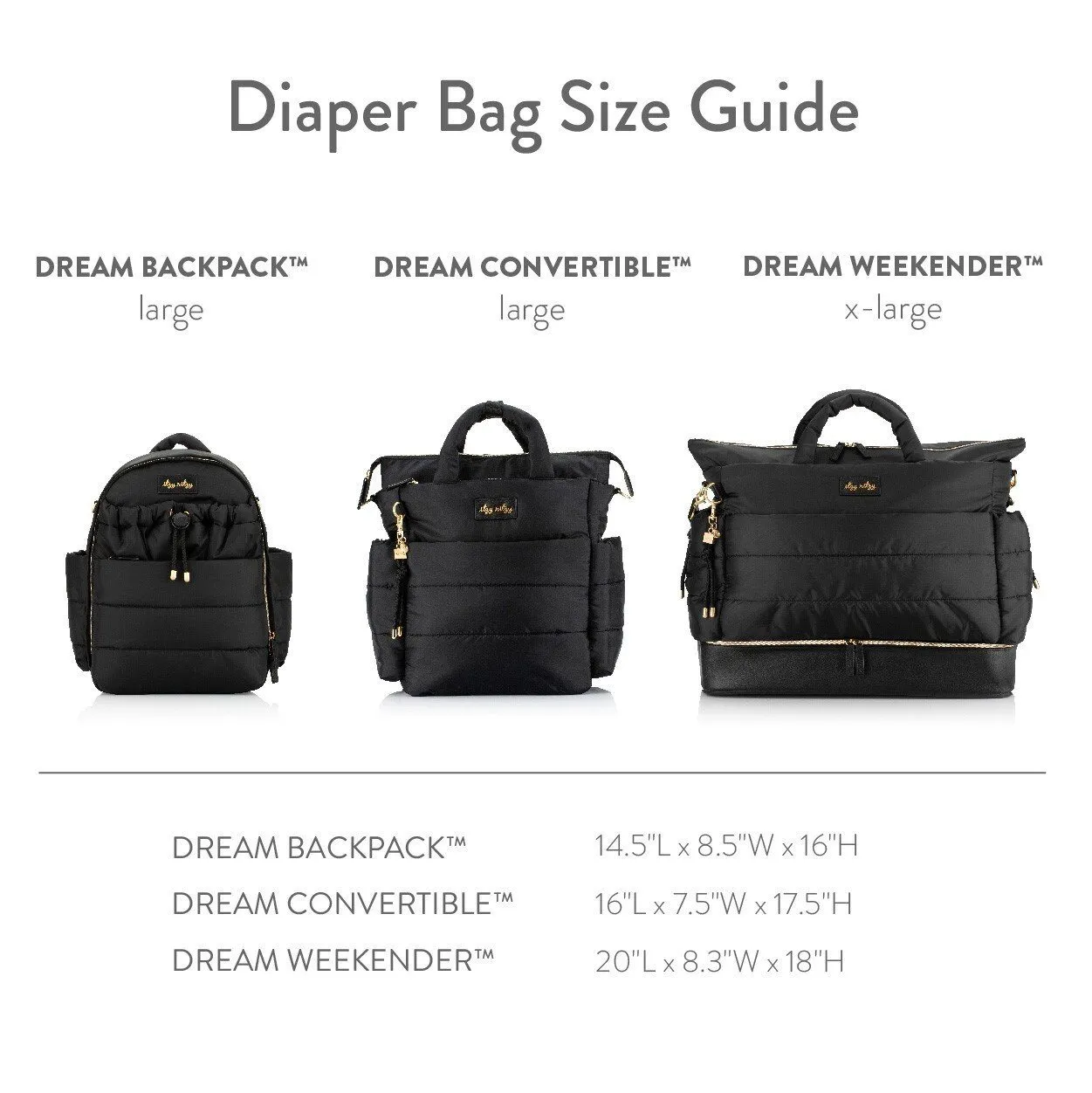 FINAL SALE Dream Convertible™ Diaper Bag