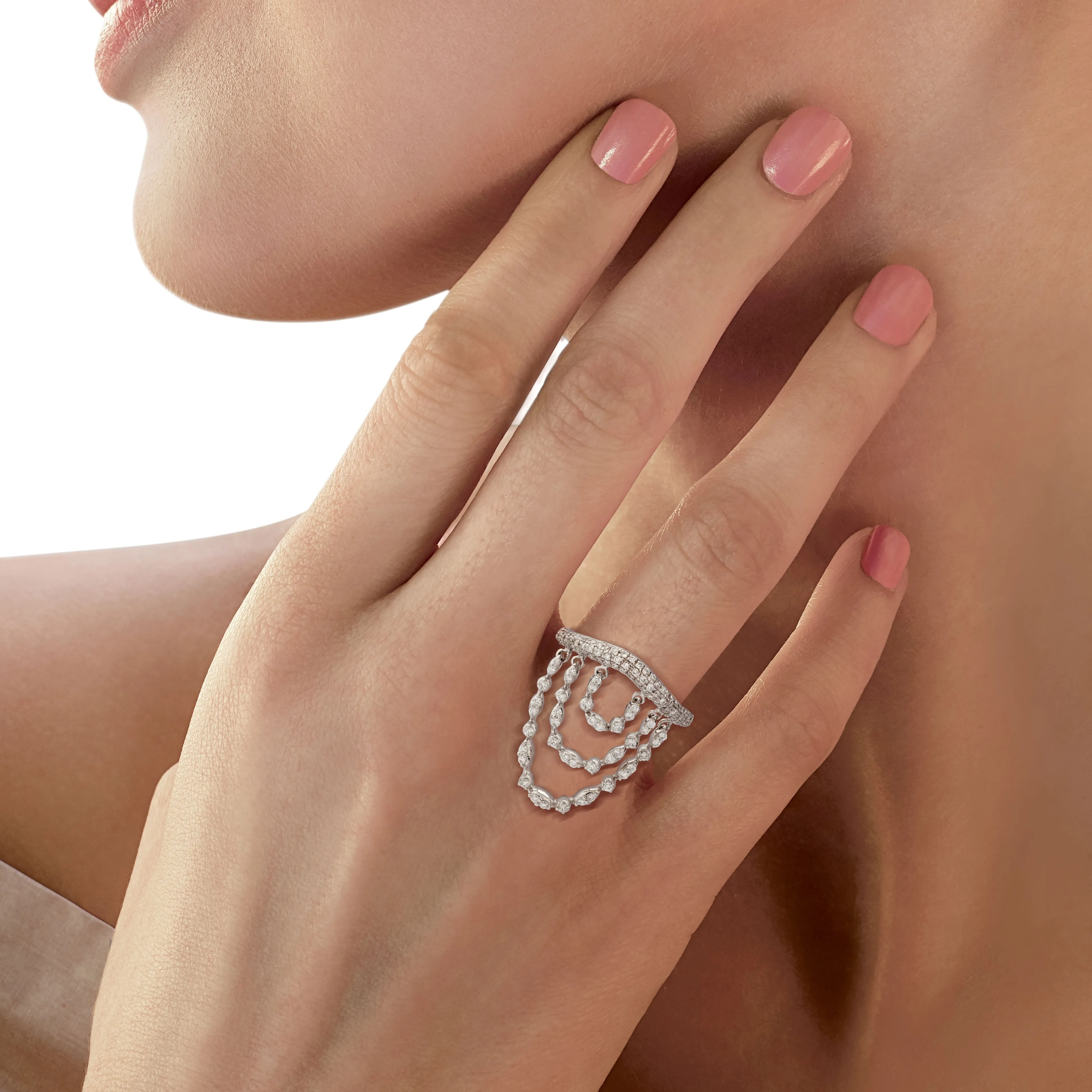 Freeflowing Quest Diamond Ring