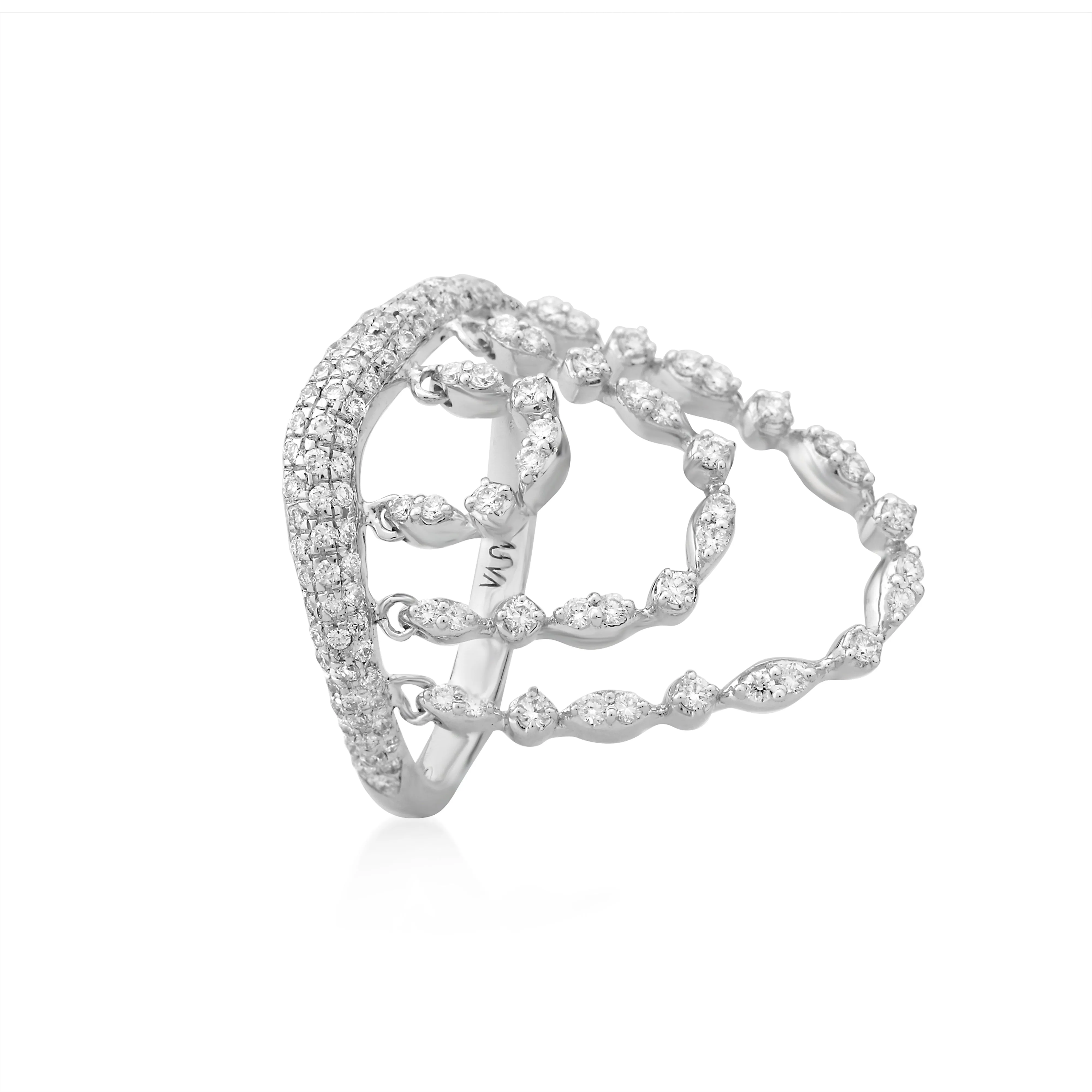 Freeflowing Quest Diamond Ring