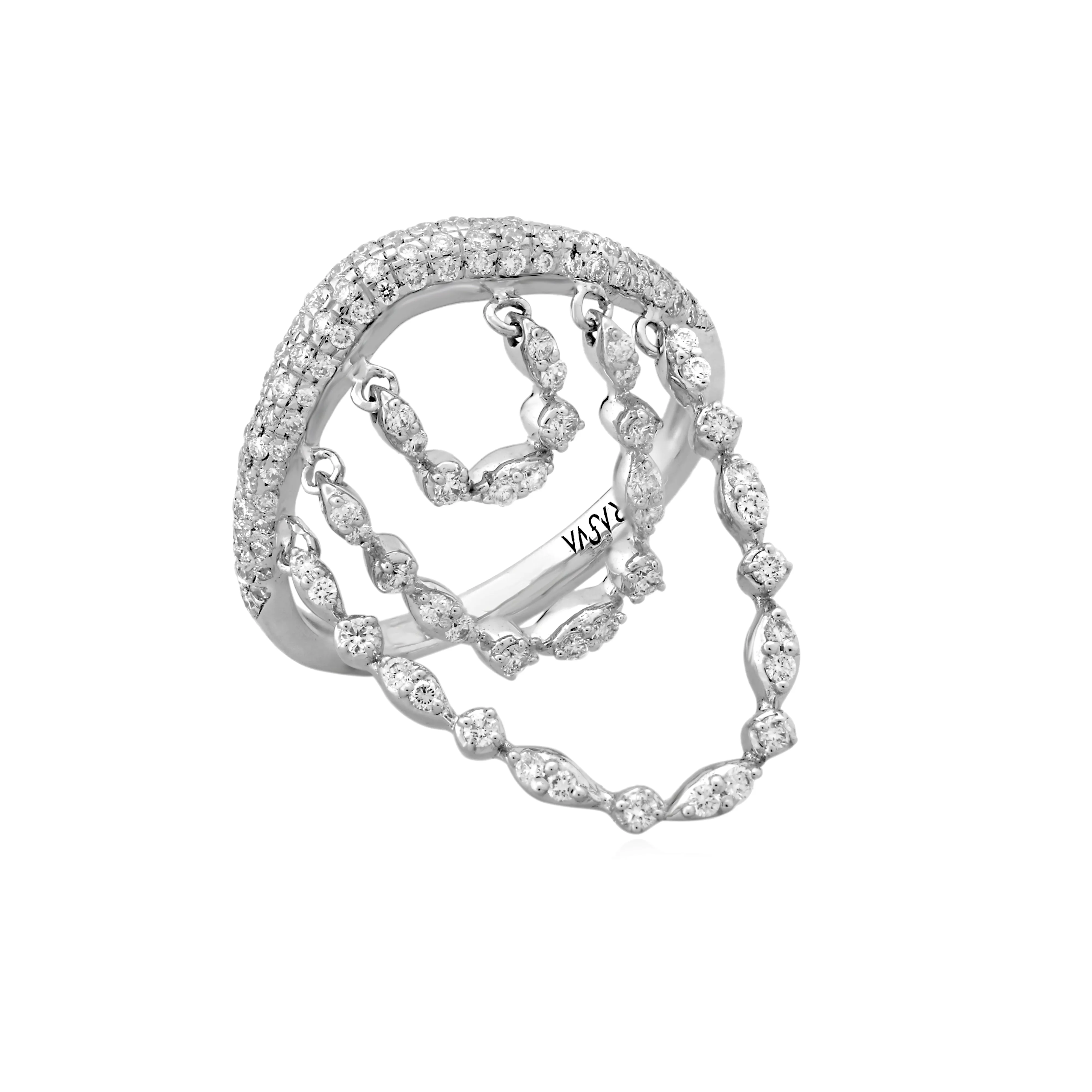 Freeflowing Quest Diamond Ring