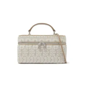 Furla Opportunity Mini Crossbody Vanity Case - Beige