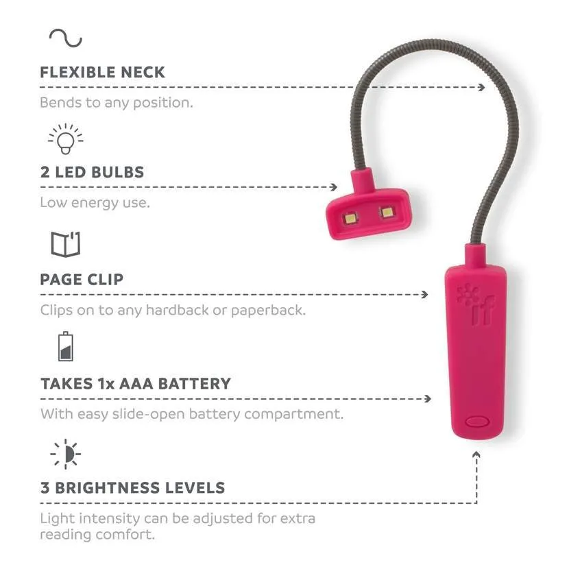 If The Really Compact Travel Book Light In Gray