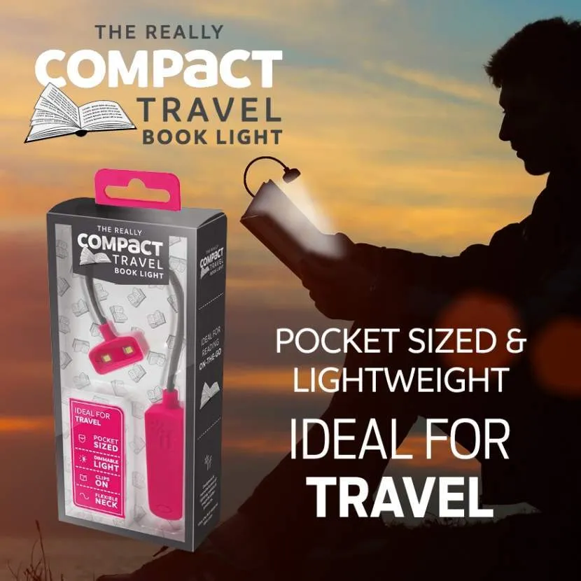 If The Really Compact Travel Book Light In Pink