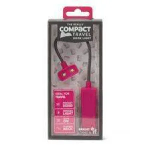 If The Really Compact Travel Book Light In Pink