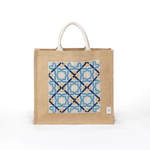 JUTE TOTE BAG ALHAMBRA®