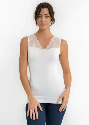 Lace Inset Top