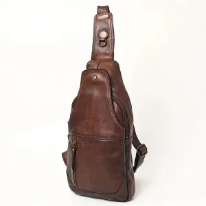 Leather Sling Crossbody