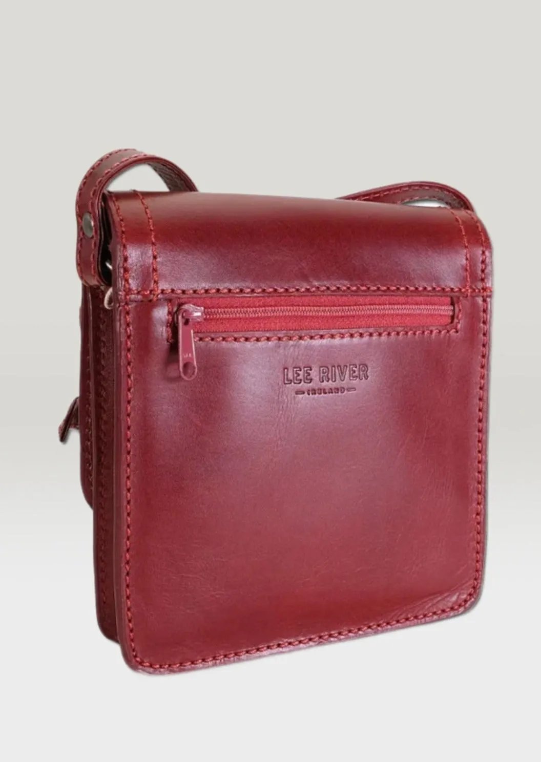 Lee River Red Morrigan Celtic Shoulder Bag