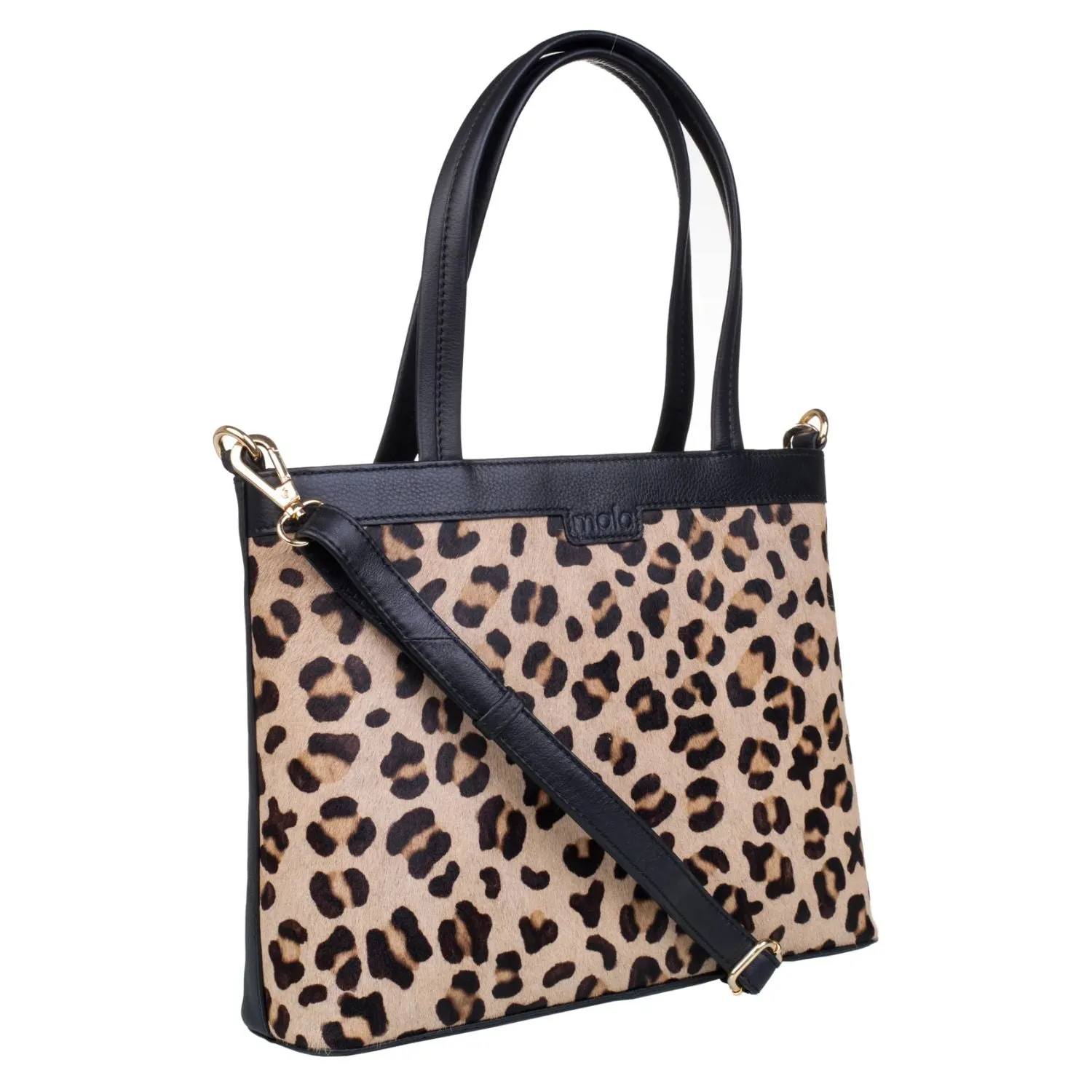 Mala Leather Black Matrah Grab Bag