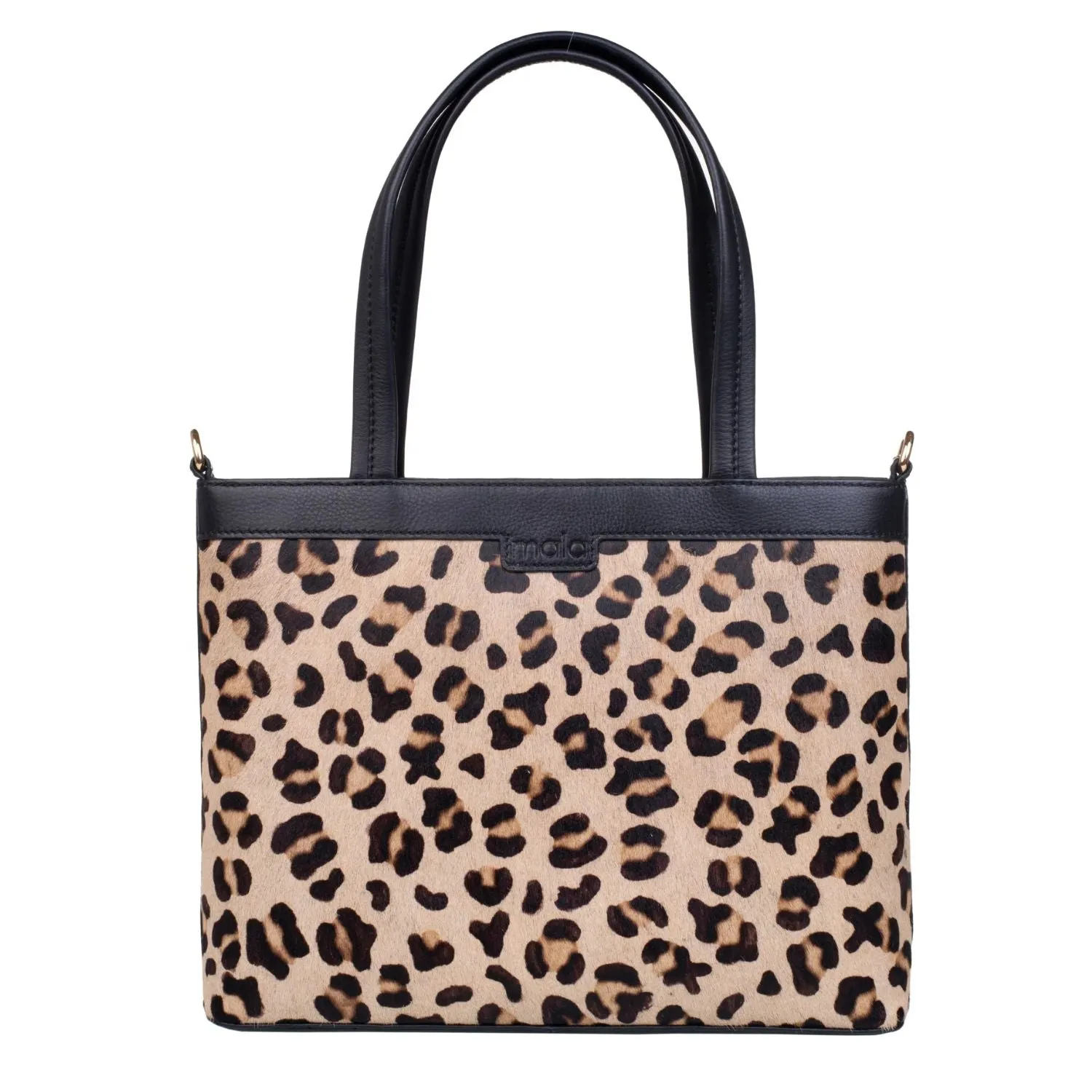 Mala Leather Black Matrah Grab Bag