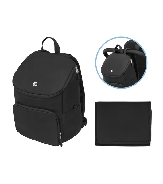 Maxi-Cosi Oxford 9pc Complete 360 Travel System in Black