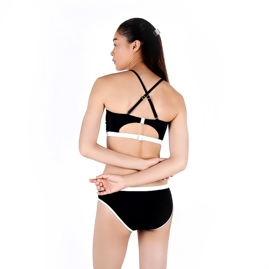 Mesh bikini set - BLACK
