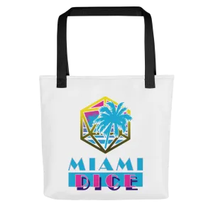 Miami Dice Tote Bag
