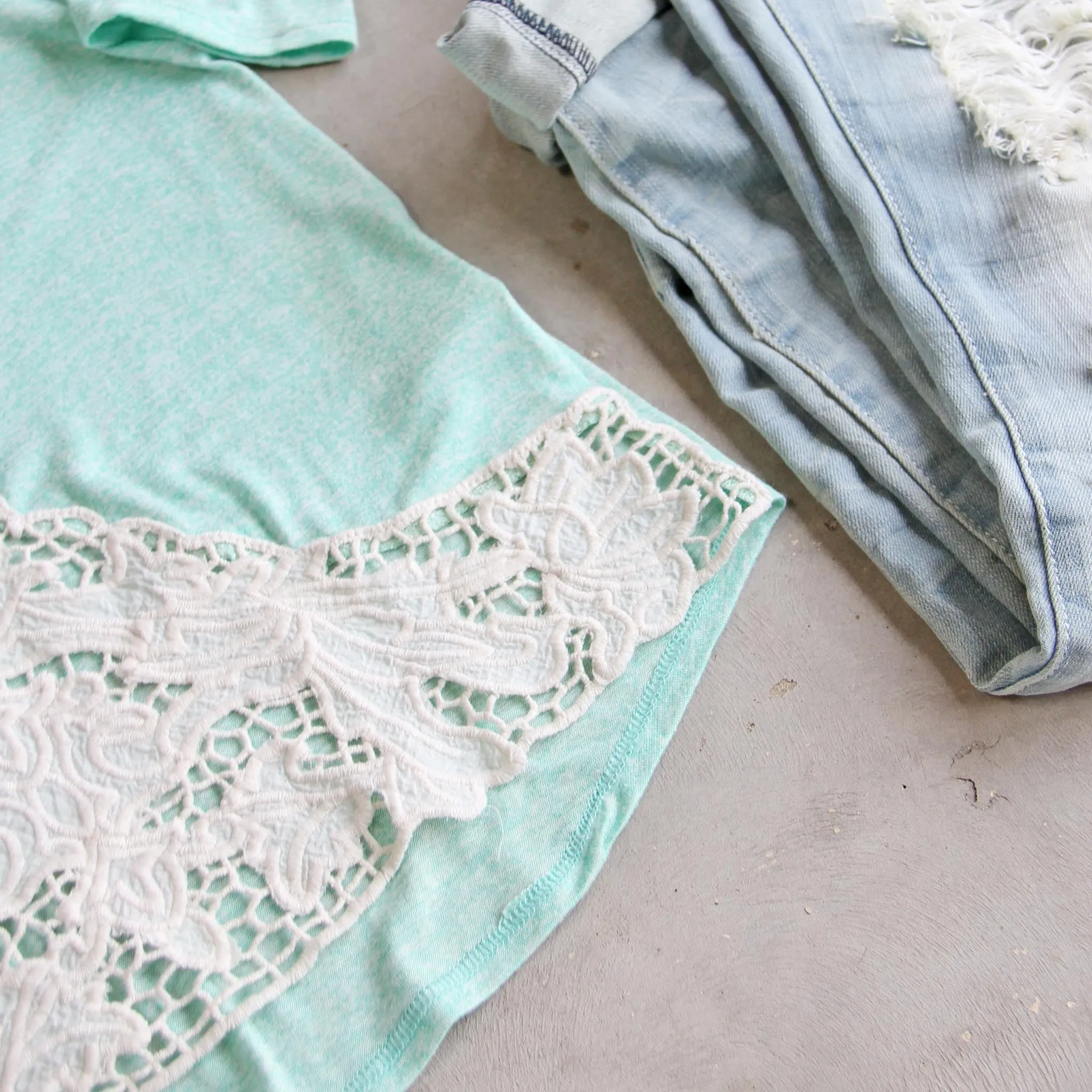 Mojito Lace Tee