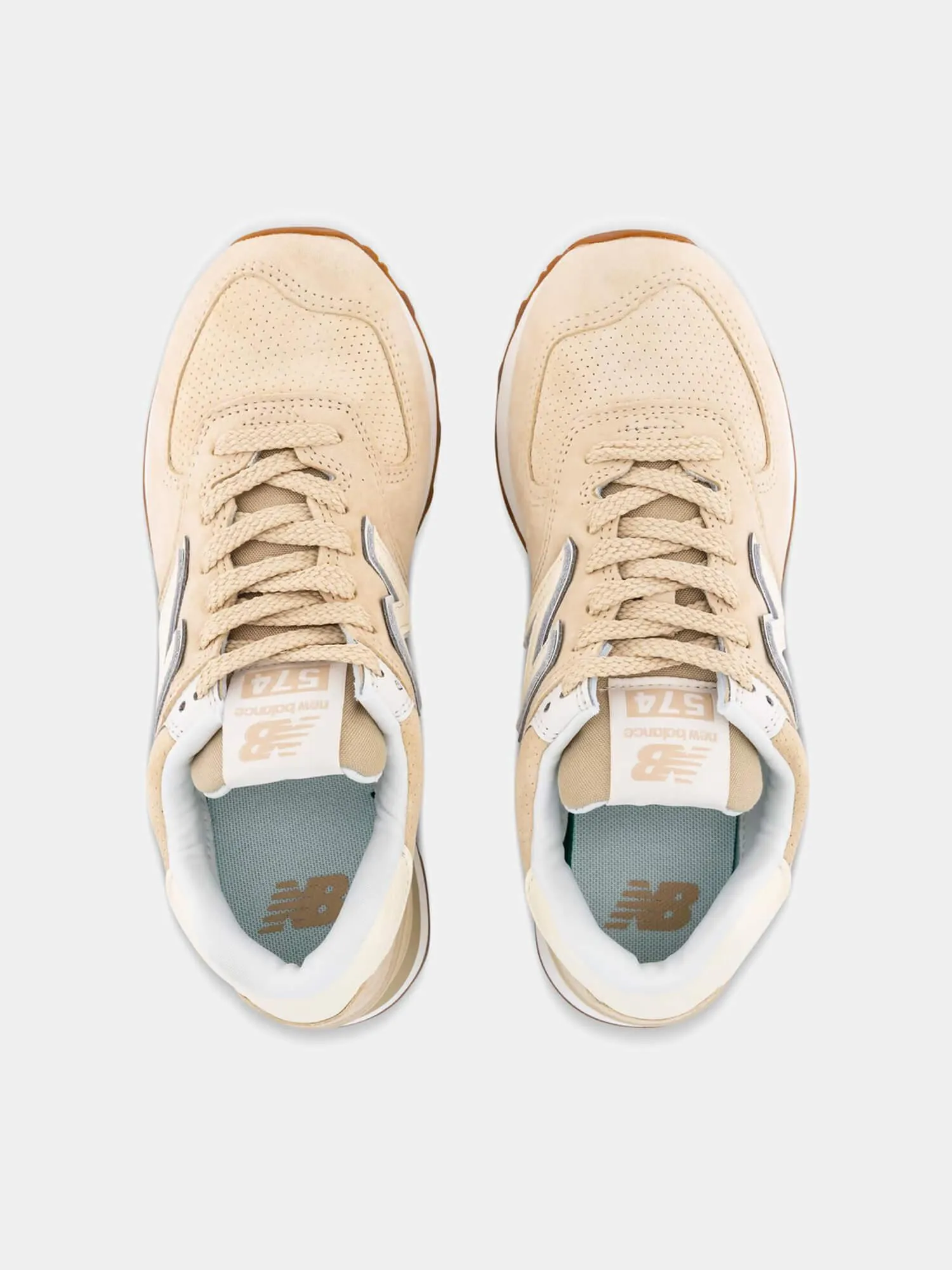 New Balance Womens 574 - Sandstone / Angora / Sea Salt