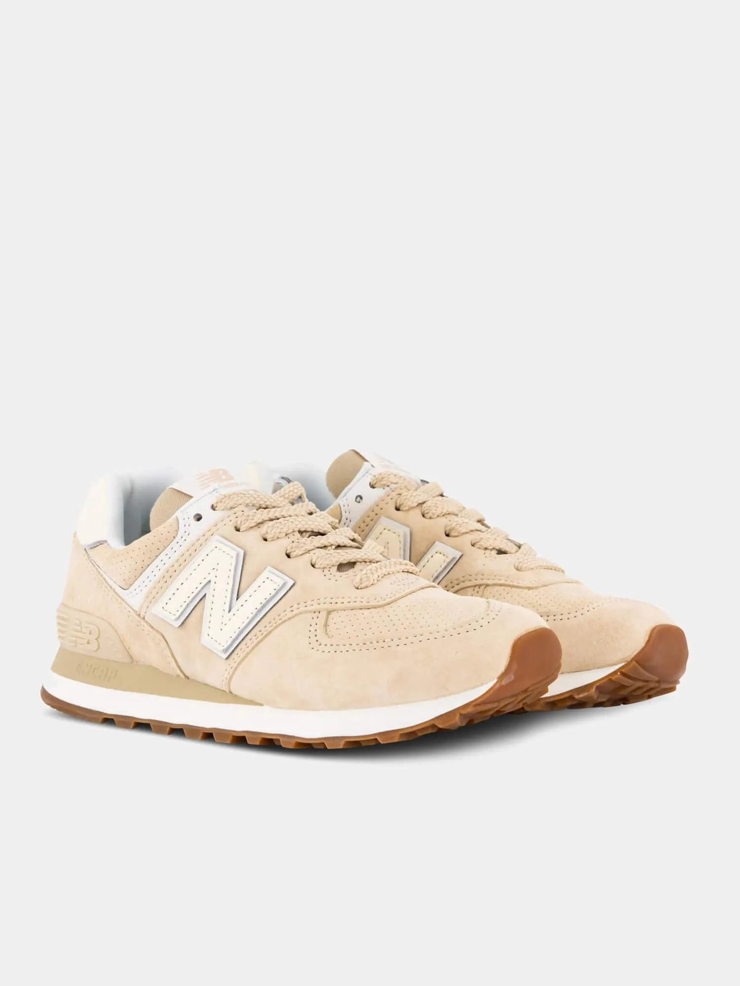 New Balance Womens 574 - Sandstone / Angora / Sea Salt