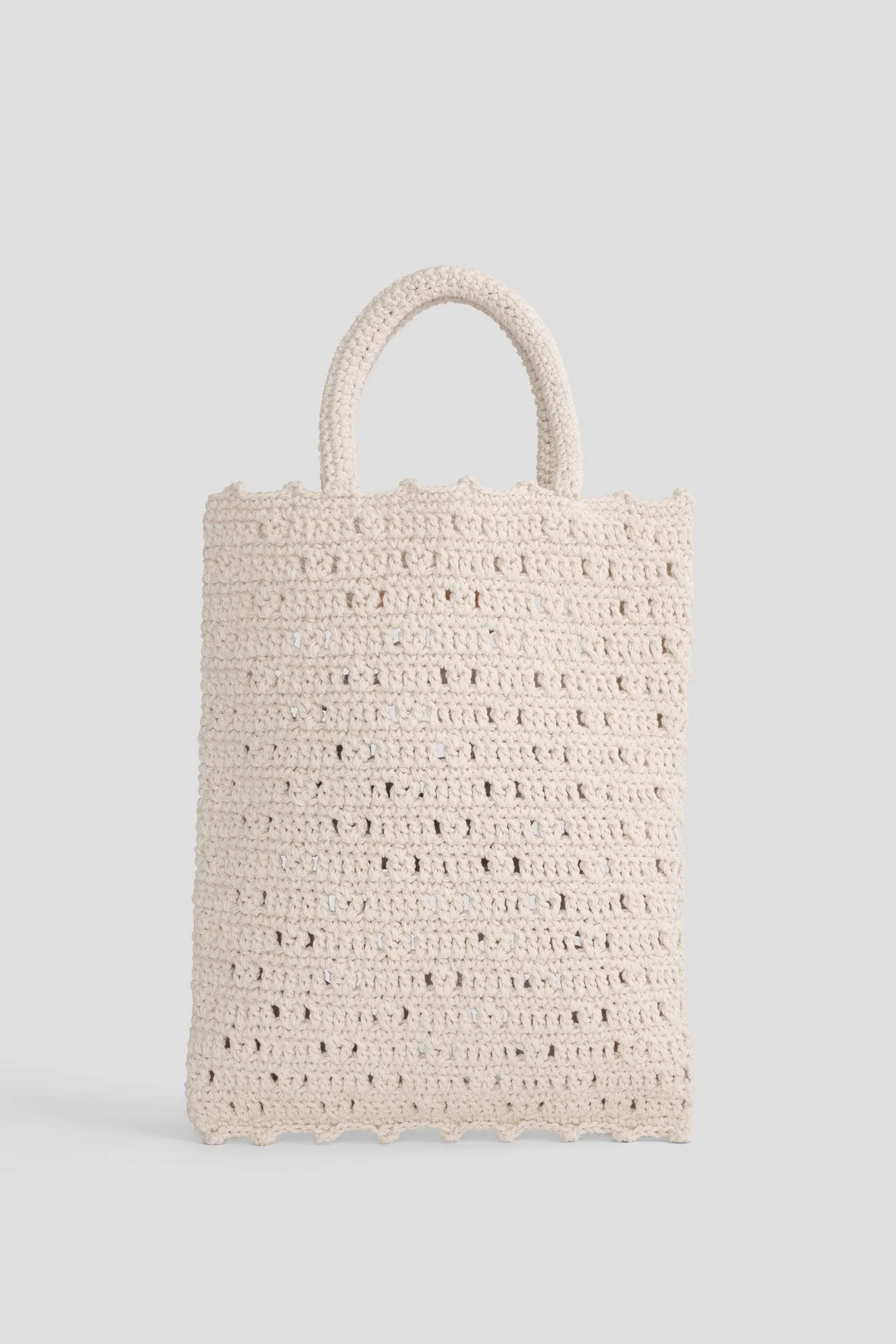 Nico Crochet Tote Ecrú