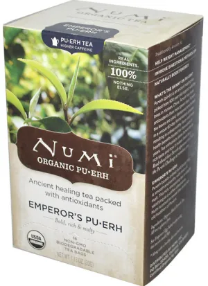NUMI - Emperor's Puerh Tea - 16 bag