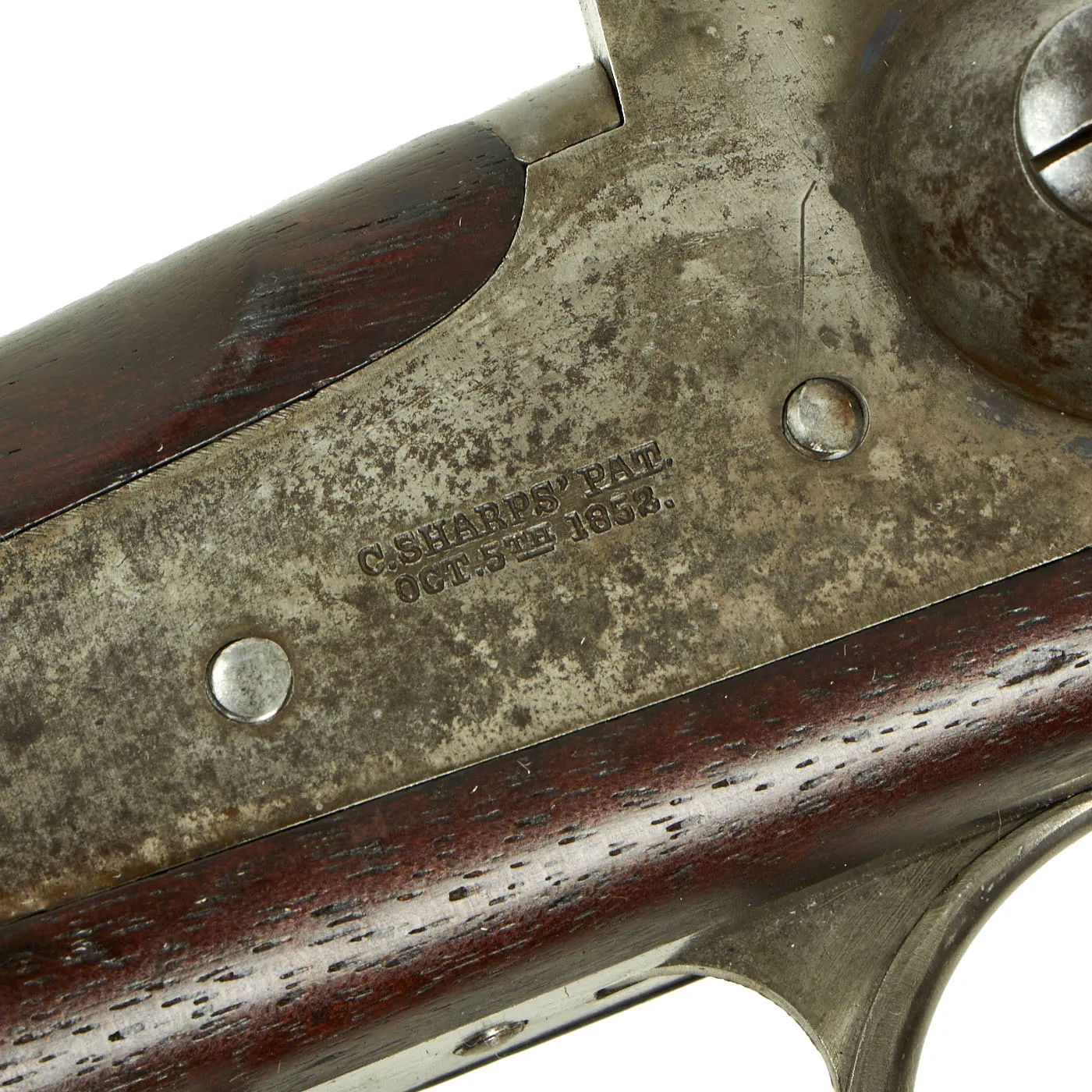 Original Rare U.S. Springfield-Sharps Model 1870 Type I Trials Rifle with Erskine S. Allin Cartouche - Serial C, 34645