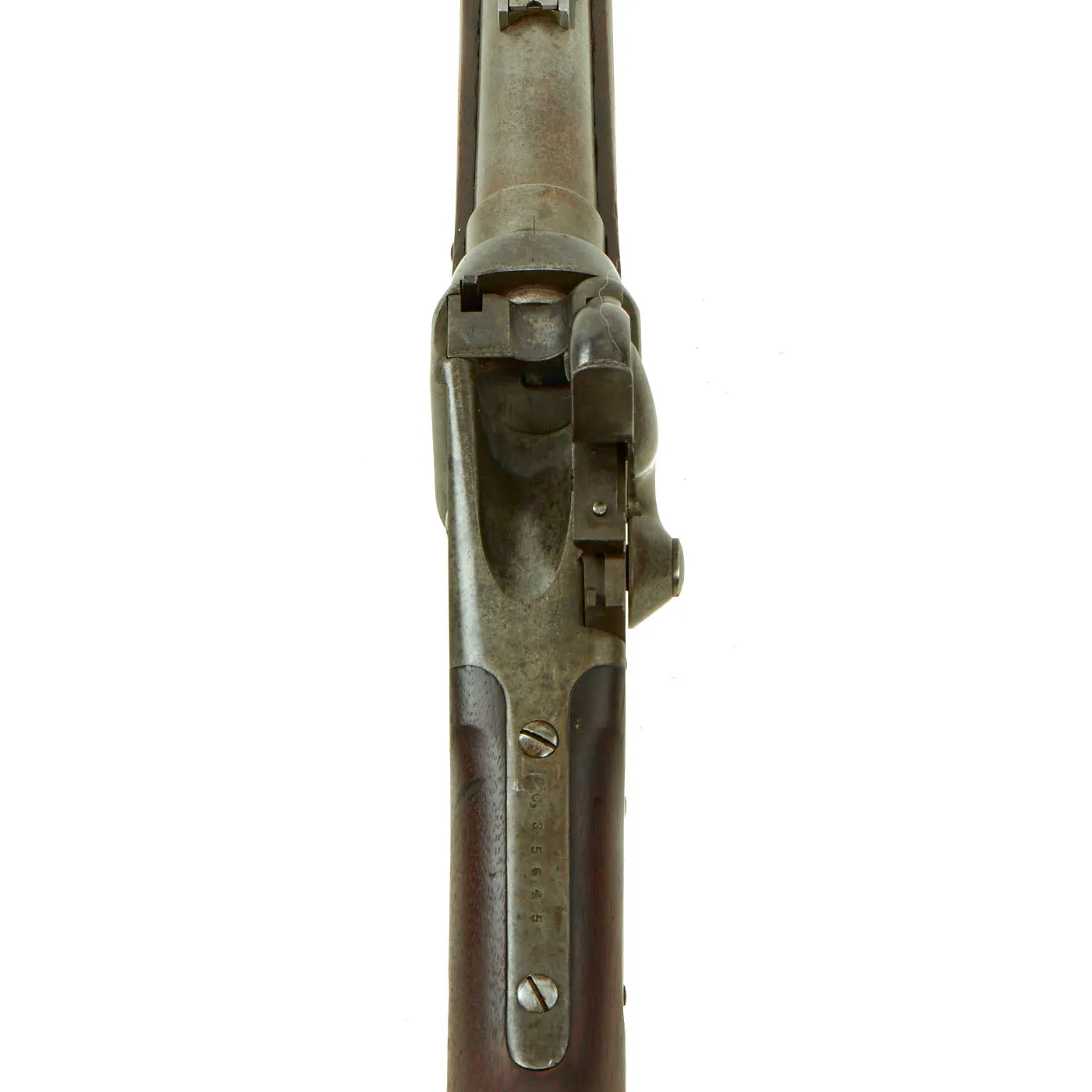 Original Rare U.S. Springfield-Sharps Model 1870 Type I Trials Rifle with Erskine S. Allin Cartouche - Serial C, 34645
