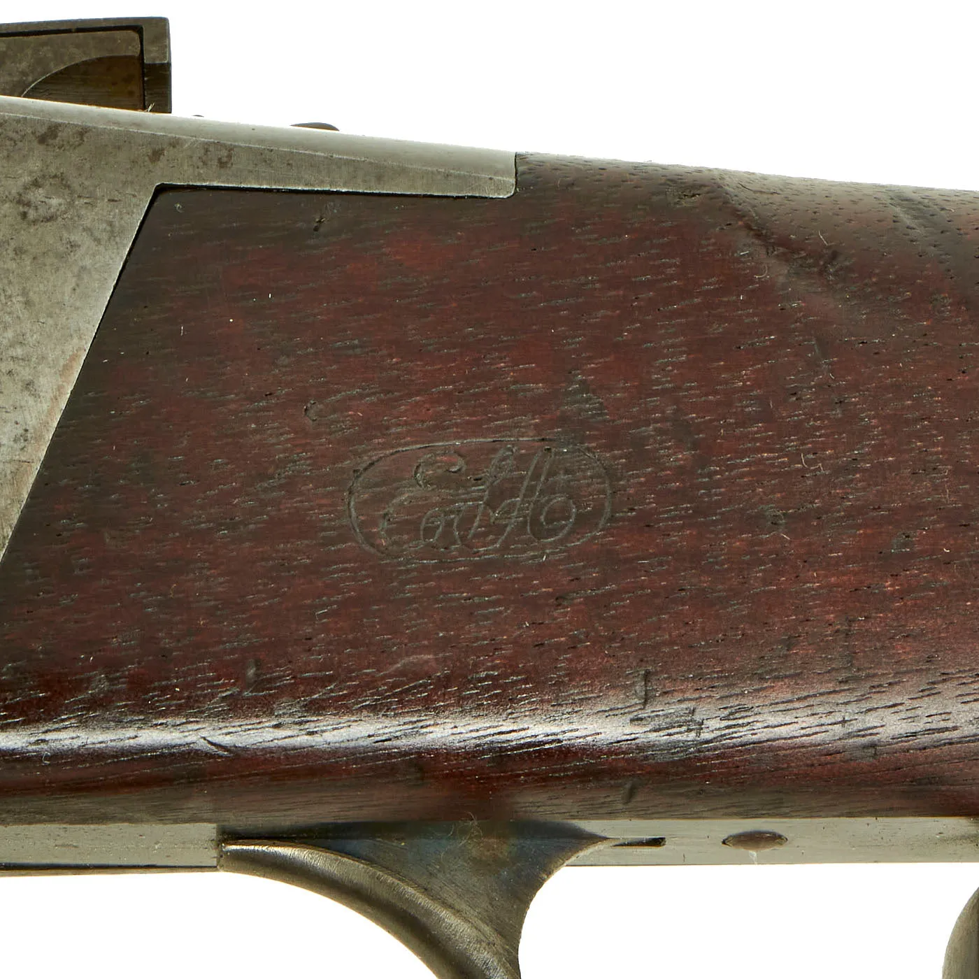Original Rare U.S. Springfield-Sharps Model 1870 Type I Trials Rifle with Erskine S. Allin Cartouche - Serial C, 34645