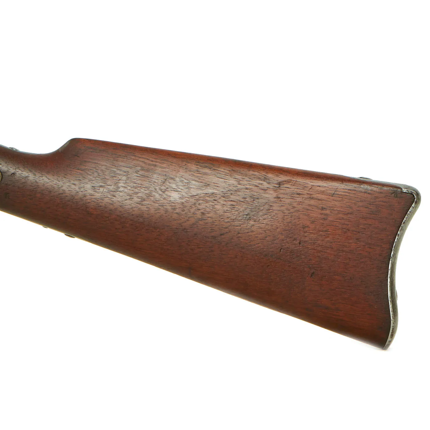 Original Rare U.S. Springfield-Sharps Model 1870 Type I Trials Rifle with Erskine S. Allin Cartouche - Serial C, 34645