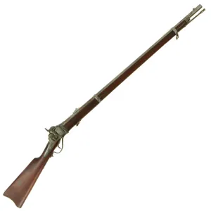 Original Rare U.S. Springfield-Sharps Model 1870 Type I Trials Rifle with Erskine S. Allin Cartouche - Serial C, 34645